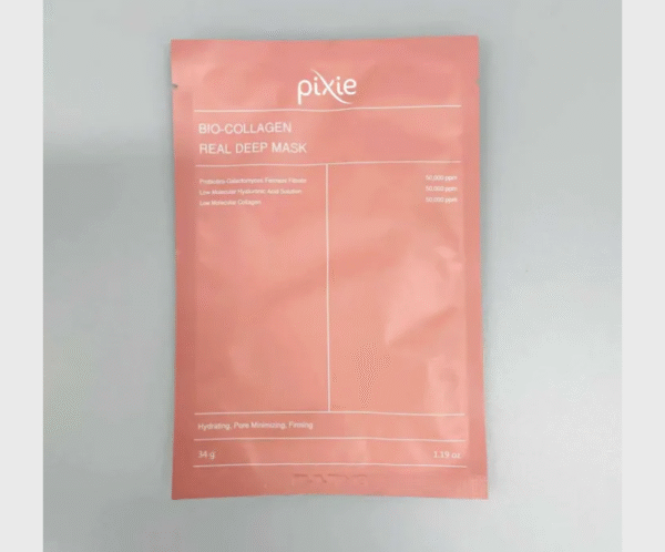 Bio-Collagen Real Deep Mask 34g — Deep Hydrating Probiotic Hydrogel Sheet Mask