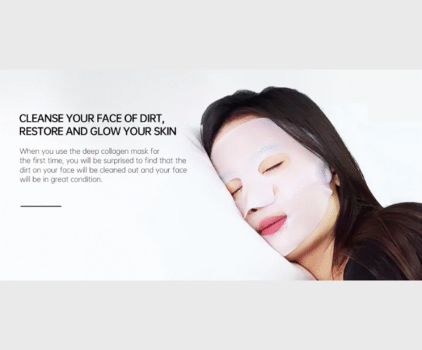 Bio-Collagen Real Deep Mask 34g — Deep Hydrating Probiotic Hydrogel Sheet Mask