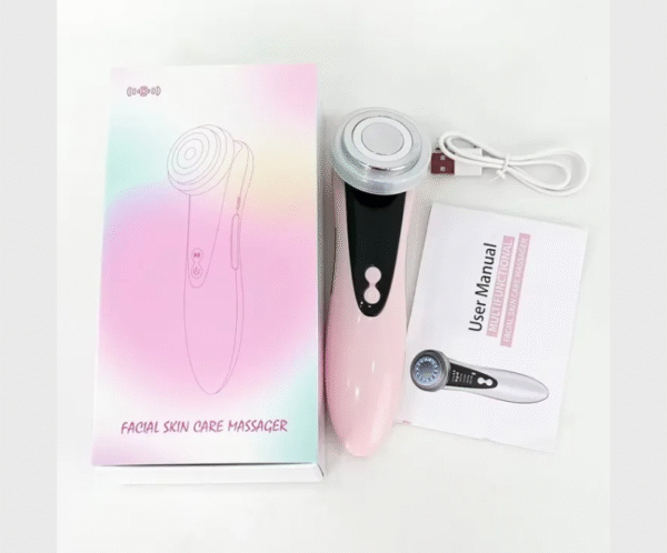 6 Pixie EMS Massager RF & EMS Anti-Aging Facial Massager – Deep Clean & Skin Tightening