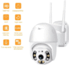 Outdoor Waterproof Camera 1080P IP66 PTZ WiFi IP Security Camera