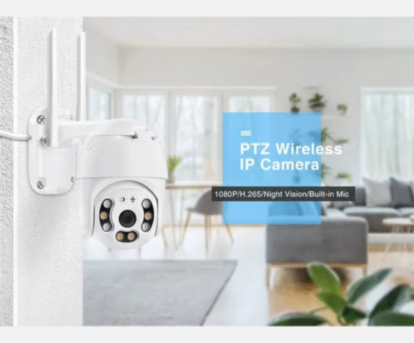 Outdoor Waterproof Camera 1080P IP66 PTZ WiFi IP Security Camera