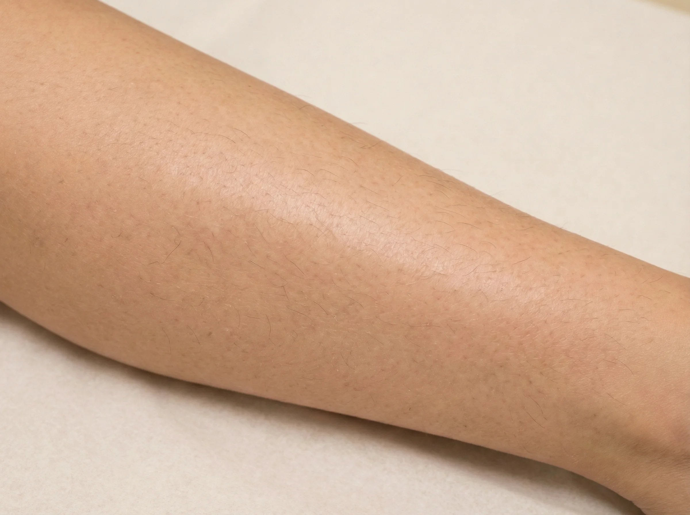 IPL hair removal results end of Month 1