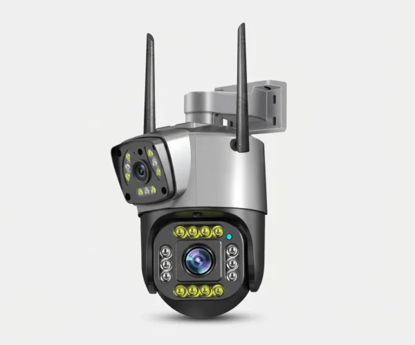 V380 Pro IP66 Waterproof Dual Lens Outdoor WiFi Camera V380 Pro IP66 Waterproof Dual Lens Outdoor WiFi Security Camera with Night Vision and Motion Detection