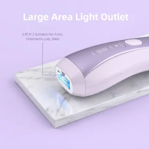 Fast Flash Sapphire ICE Cooling IPL 2.0 with 6 energy levels SHR mode full body hair removal